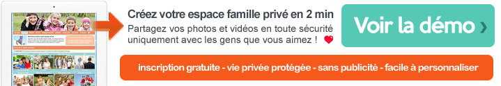 Créez votre espace familial privé en moins de 2 min - Partage photo et vidéos privé